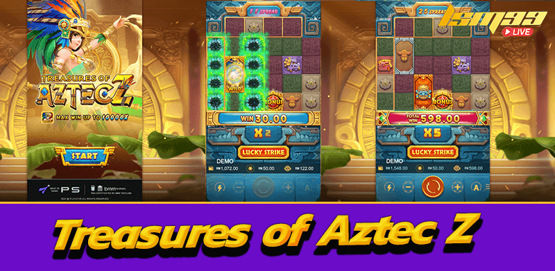Treasures of Aztec Z สล็อตสาวถํ้า